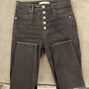 Abercrombie & Fitch Women’s High Rise Jeans Button Front